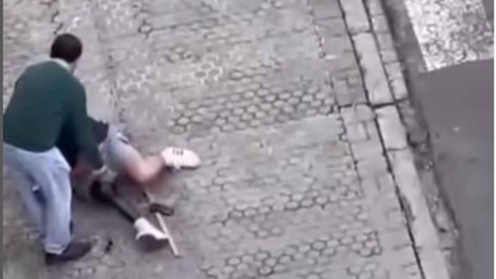 Cuatro individuos roban a una persona con discapacidad en Tiro de Línea