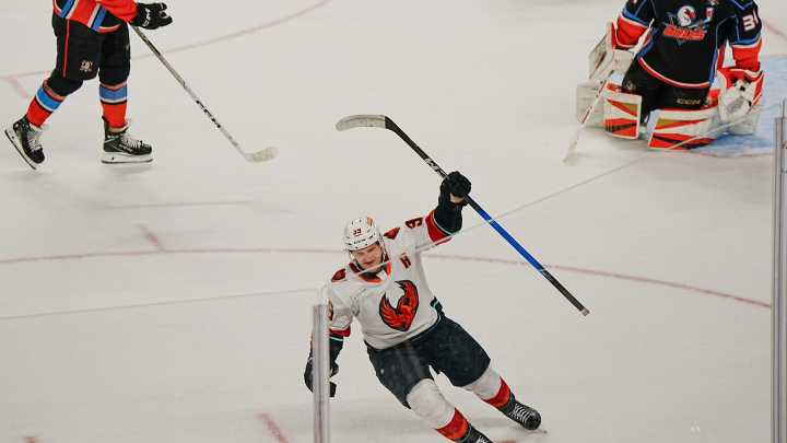 Ben Meyers scores early in overtime as Firebirds edge San Diego