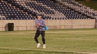 Creighton students and public safety staff faced off in flag football game