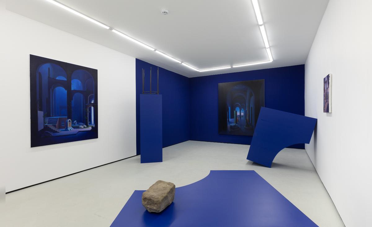 Pintor catalán Marc Badia presenta “La piedra que se desprendió de la montaña”