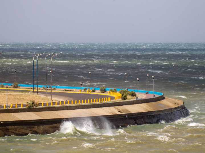 Llega a Buenos Aires el polvo provocado por los fuertes vientos en la Patagonia