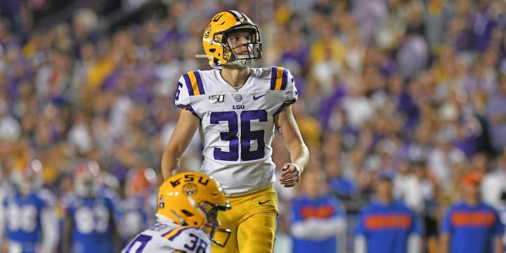 Cade York suits up for first Saints practice