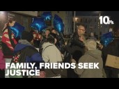 Family, friends of woman found dead in woods hold vigil in Central Falls