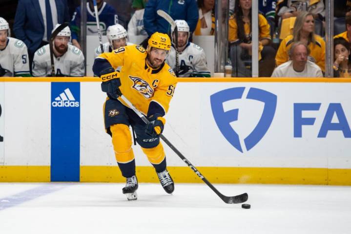Predators Activate Roman Josi Off Injured Reserve