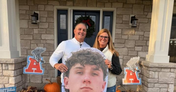 Arrowhead family feeling bittersweet as son finishes high school early to start college football