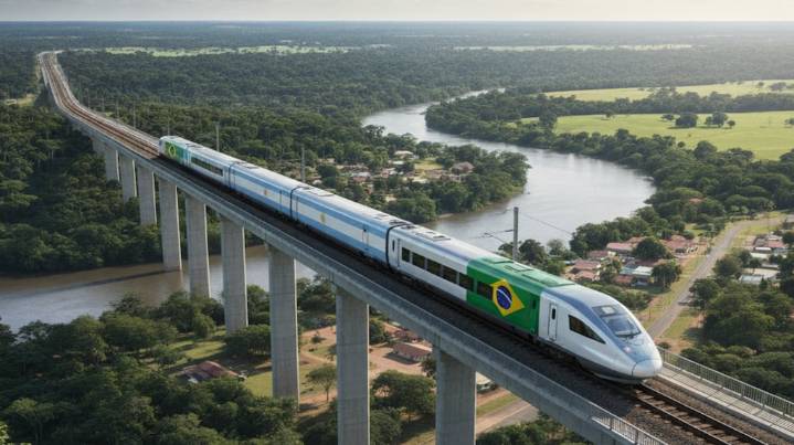 Así funciona la levitación magnética del tren de alta velocidad que podría unir la Argentina y Brasil en una hora