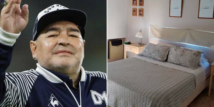 Qué sucedió con la casa donde murió Maradona y cuál fue el destino de su habitación