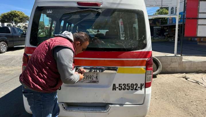 Semot continúa refuerzo a la vigilancia y supervisión del transporte público en Hidalgo