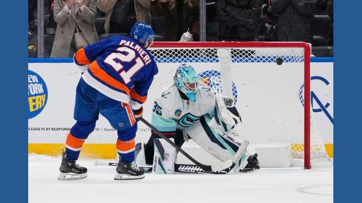 Horvat, Palmieri score in shootout to back Rittich in Islanders' 1