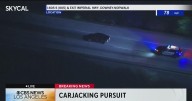 Police in pursuit of carjacking suspect in Los Angeles County