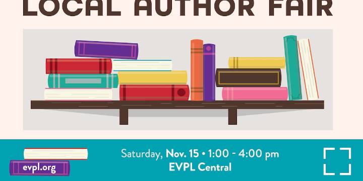 EVPL hosting local author fair this weekend