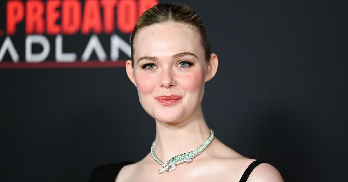 Elle Fanning Dazzles in Cartier at 'Predator: Badlands' Premiere