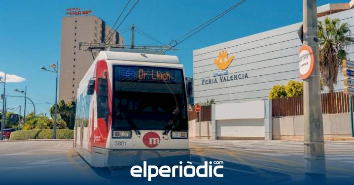 Metrovalencia ofrece servicios especiales de tranvía a Feria Valencia para acudir a los certámenes Sportcities y Arquitect@work