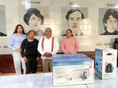 Entregan apoyos en mayordomías de Amozoc