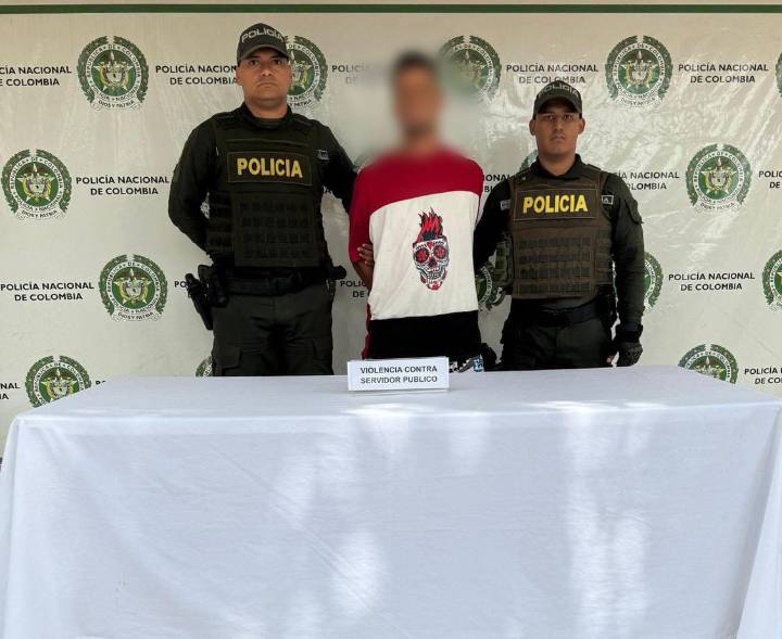 Capturado tras agredir a uniformados en la comuna 10 de Neiva