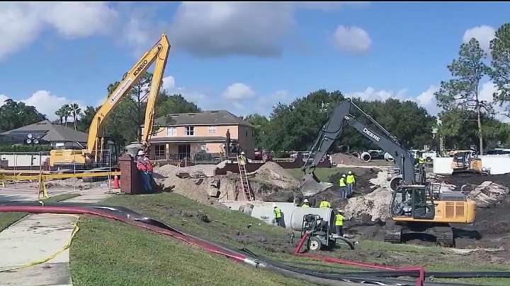 Bridge collapse in Eustis strands families ahead of Thanksgiving