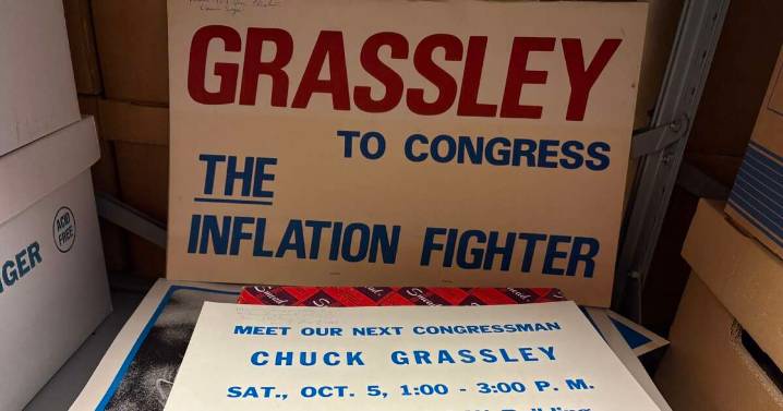 Grassley gift agreement to UNI advises ‘restricted collection’ for some material