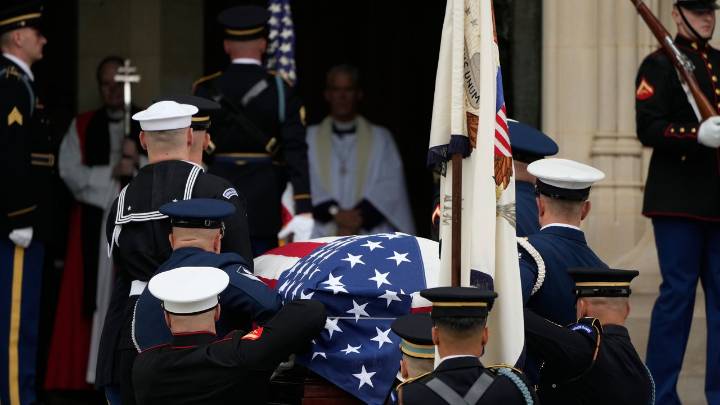 Funeral service for former Vice President Dick Cheney in DC begins