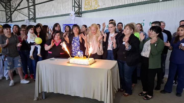 El CIC del barrio Centenario de Caleta Olivia celebra 18 años de integración con fiesta vecinal