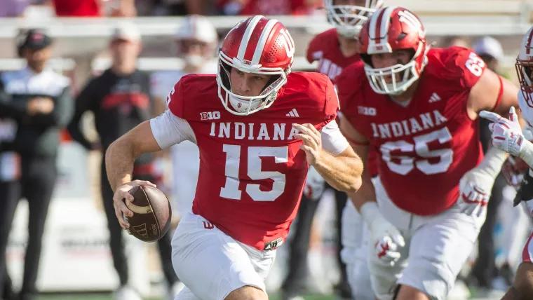 Fernando Mendoza shines as Indiana sets school record 11