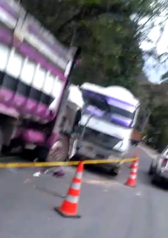 Una persona muerta dejó accidente de tránsito en la Transversal del Sisga