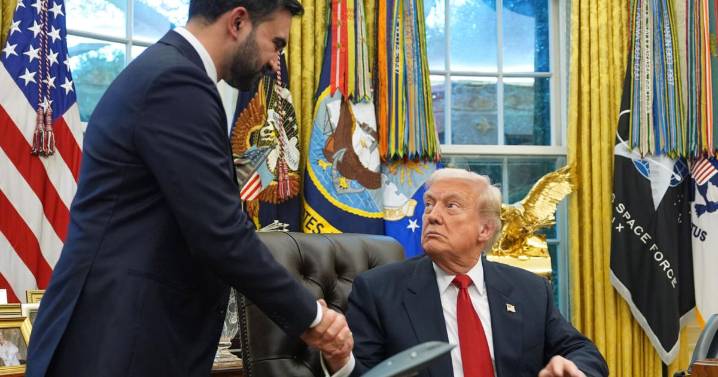 The Latest: Trump says he could live in New York City under Mamdani after meeting