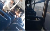 Atentan contra bus 'El Chino' en la curva La Esperanza, límite entre VES y VMT