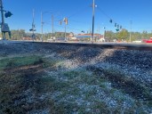 One man injured in train vs. vehicle crash in Satsuma