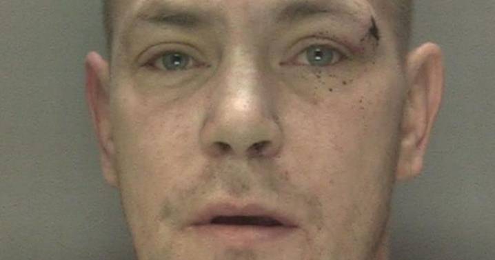 Crying killer's five-word response as he's jailed for brutal attacks to friend