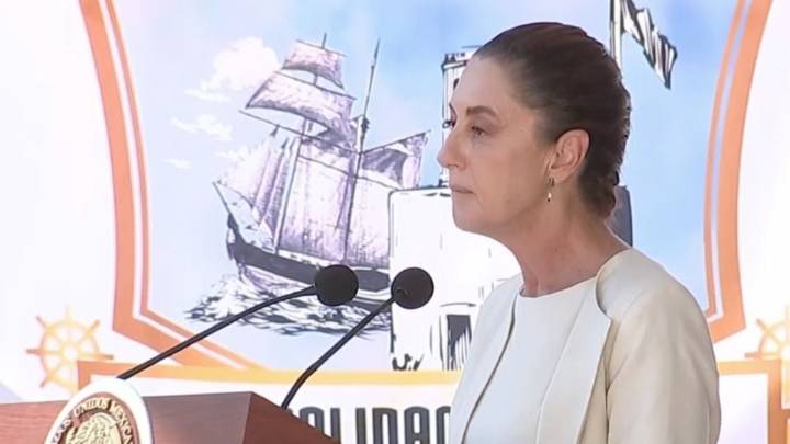 “No triunfa quien busca apoyo extranjero cuando no tiene el respaldo interno”, dice Sheinbaum en Veracruz