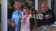 Johnny Depp, en la Argentina: las primeras fotos de su llegada