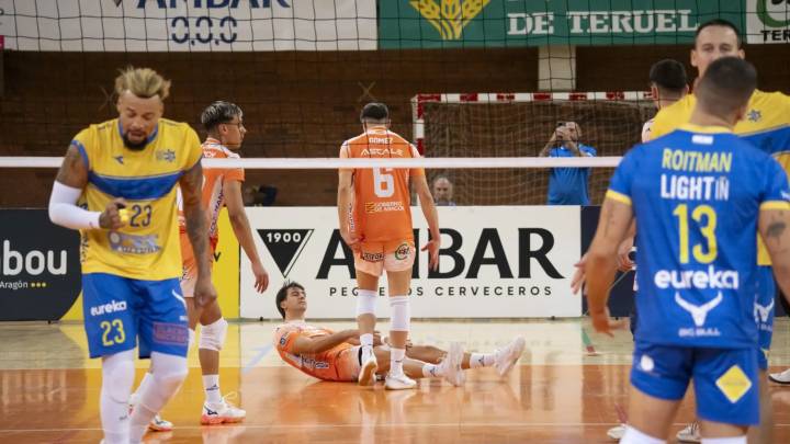 El Pamesa Teruel pierde ante el Maccabi pero mantiene la esperanza de seguir en Europa en una cancha desangelada