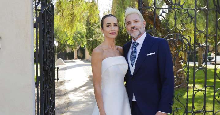 La boda de Santiago Cañizares y Noemí en Valencia con rostros del deporte como Juanma Castaño