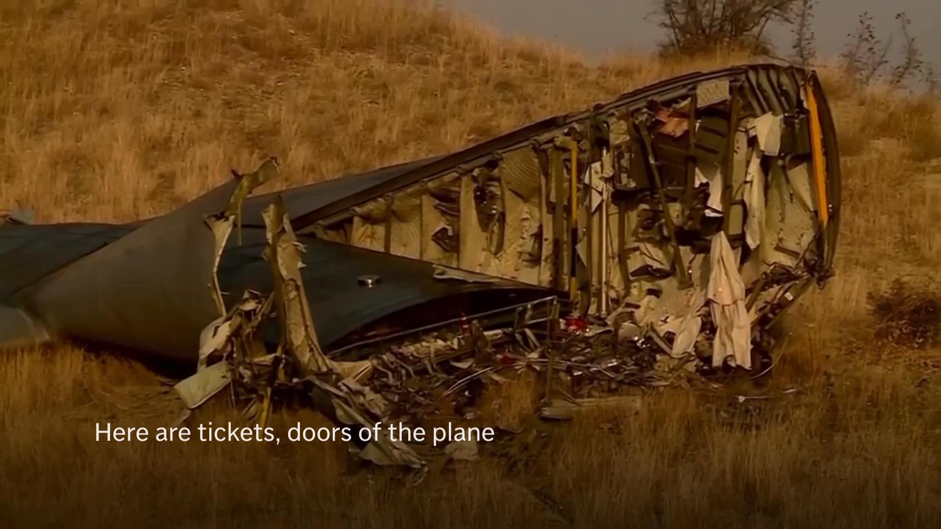 Turkish military plane with 20 on board crashes in Georgia