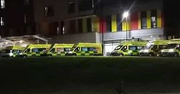 Live updates as 'five police cars' sent to Royal Stoke A&E 