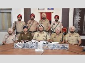 Pak-linked arms and narco network busted in Amritsar; 5 held with 6 pistols, 1 kg heroin Photo Source: Babushahi Bureau [ FULL VIEW ]