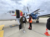 Se inauguró el vuelo Bogotá