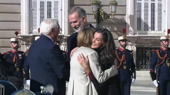 El presidente de Alemania inicia una visita que cerrará con un gesto histórico en Gernika