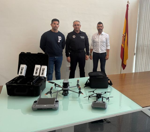 La Policía Local de Las Torres refuerza su vigilancia con dos drones de última generación para reforzar tareas de vigilancia