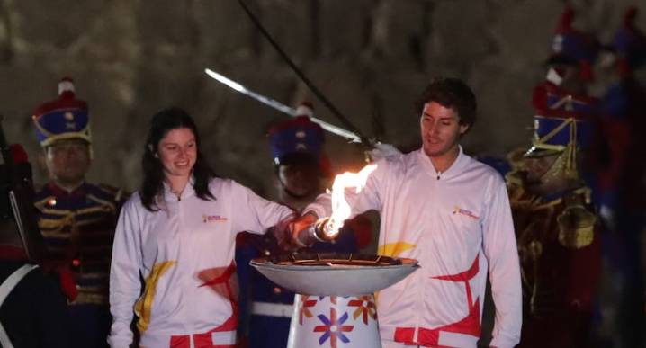 Ceremonia de inauguración de los Juegos Bolivarianos en el Real Felipe en el Callao (FOTOS)