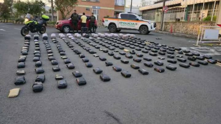 Golpe al narcotráfico en Nariño: incautan más de 300 kilos de marihuana en la vía Panamericana