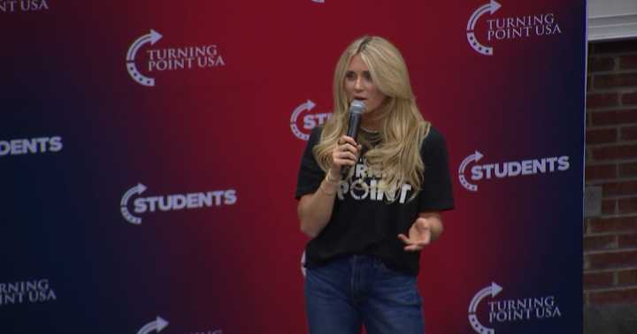 Riley Gaines speaks at UTC amid controversy over new Turning Point USA chapter