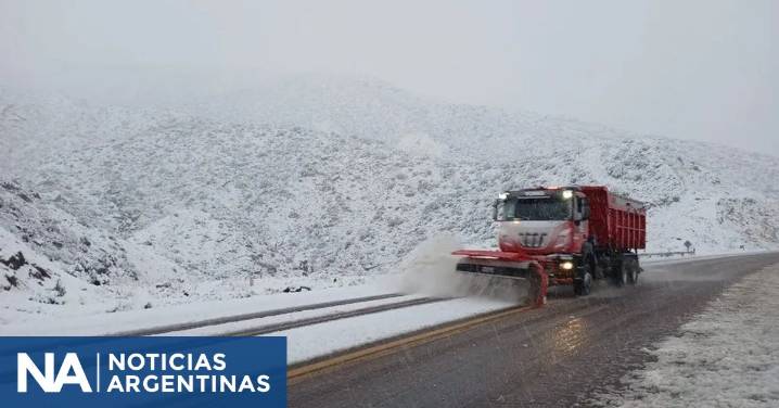 Sorpresivo alerta por nieve en una provincia: las recomendaciones