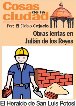 Cosas de la Ciudad: Obras lentas en Julián de los Reyes