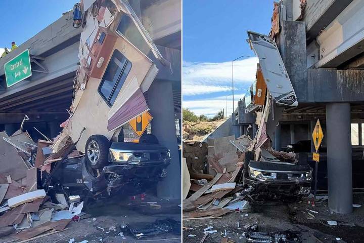 One Person Critically Injured After Truck Plunges Off Interstate Bridge