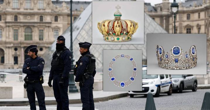 Cuatro nuevos detenidos por  robo de joyas en el Louvre