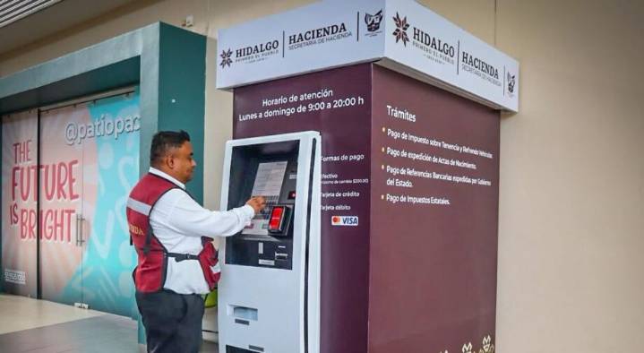 Hidalgo ampliará red de kioscos de autopago con inversión de 8 millones