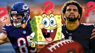 Why Bears’ Cole Kmet mentioned SpongeBob in praise of Caleb Williams’ development