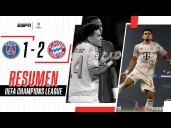 VIDEO: ver resumen y goles del PSG vs. Bayern (1