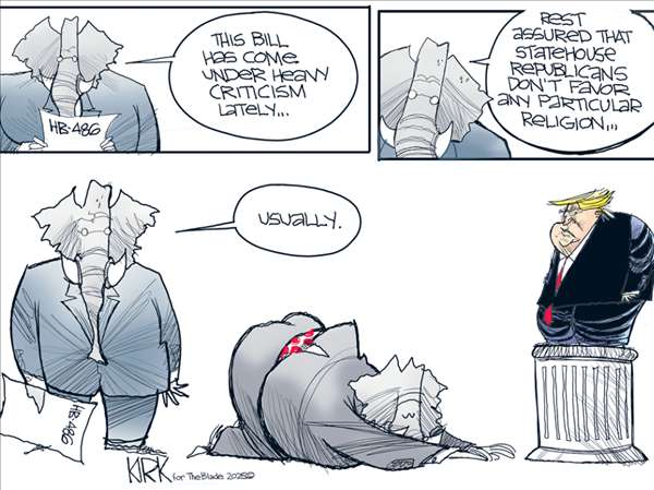 Editorial Cartoon: Kirk Walters